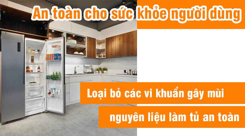 Tủ lạnh Malloca an toàn cho người dùng